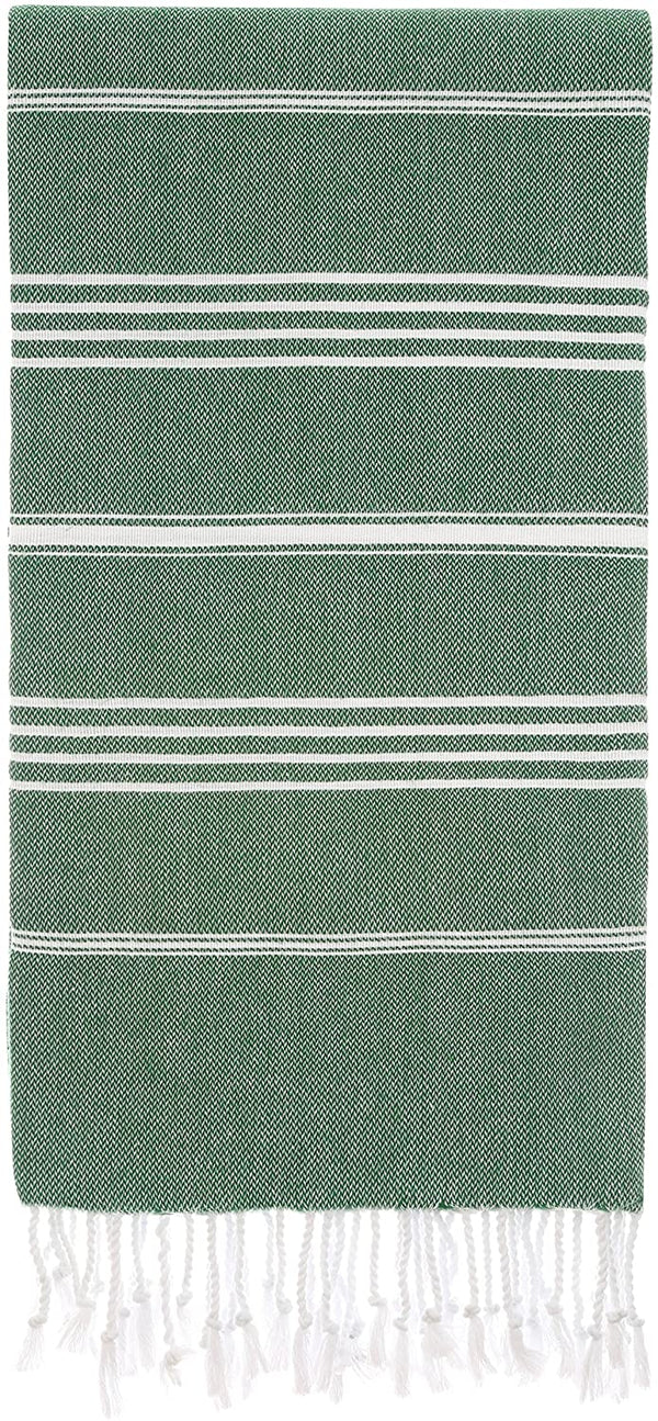 Monaco Turkish Cotton Hand Towel – Lightweight Quick Dry Bathroom, Kitchen & Travel Towel, Luxury Organic Turkish Towel