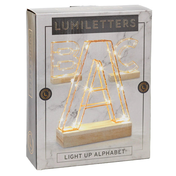 Light Up Letter Alphabet Light - Gifts for You 'n Me