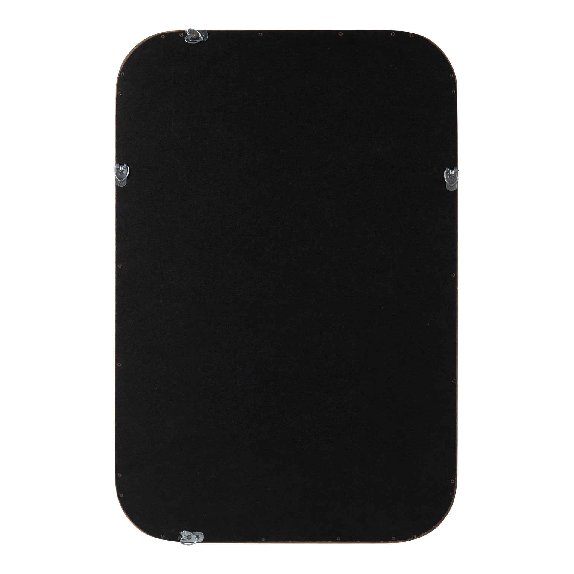 Hutton Wood Framed Radius Rectangle Mirror