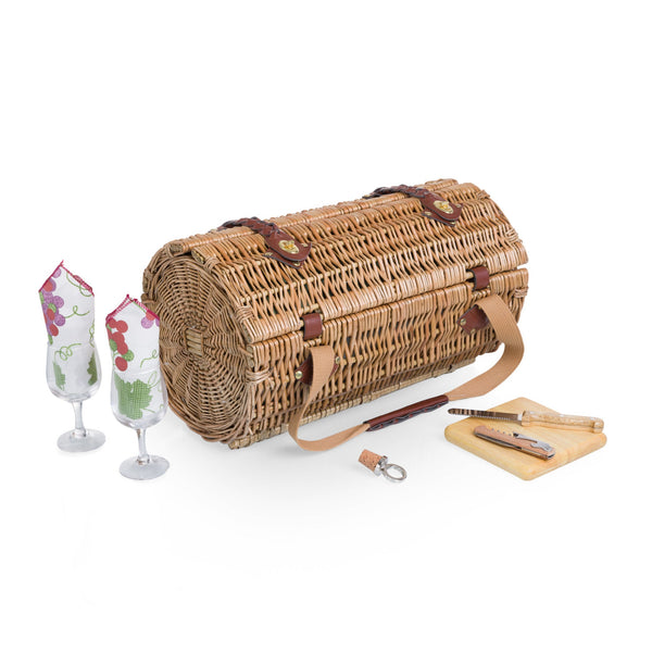 Verona Wine & Cheese Picnic Basket Picnic Time Family of Brands