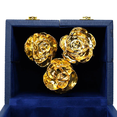 DaVinci's Blue Trio - Three Roses. One Forever Moment.