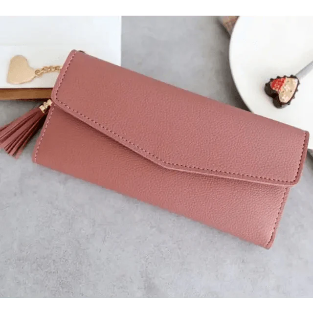 Dazzling Wallets For Phone, Clutch Bag, Purses, Long Wallets For Girl And Ladies Cute Money Coin Pocket And Card Holder Tassel Wallets
