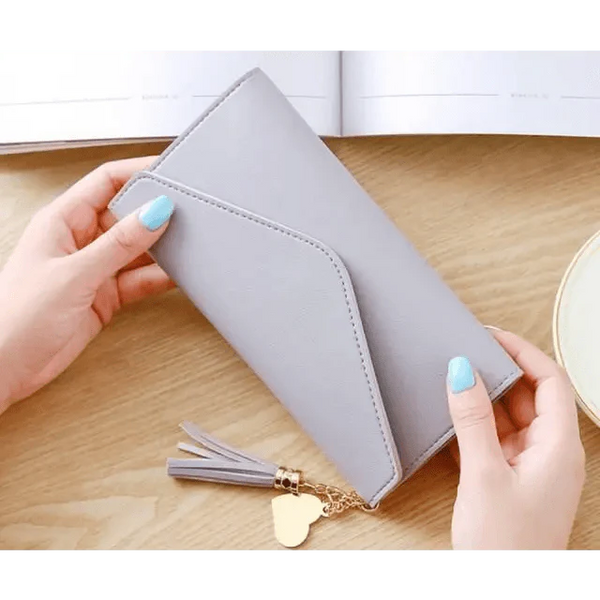 Dazzling Wallets For Phone, Clutch Bag, Purses, Long Wallets For Girl And Ladies Cute Money Coin Pocket And Card Holder Tassel Wallets
