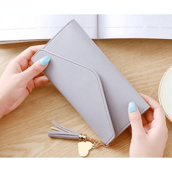 Dazzling Wallets For Phone, Clutch Bag, Purses, Long Wallets For Girl And Ladies Cute Money Coin Pocket And Card Holder Tassel Wallets