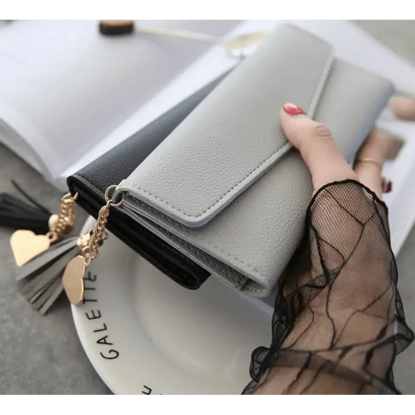 Dazzling Wallets For Phone, Clutch Bag, Purses, Long Wallets For Girl And Ladies Cute Money Coin Pocket And Card Holder Tassel Wallets