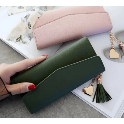 Dazzling Wallets For Phone, Clutch Bag, Purses, Long Wallets For Girl And Ladies Cute Money Coin Pocket And Card Holder Tassel Wallets
