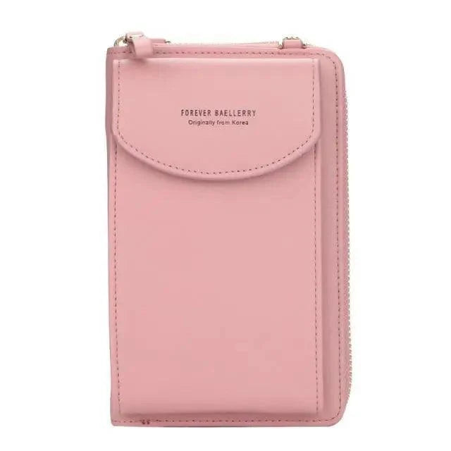 Dazzling Women Wallet Bags Big Card Holder Clutch Messenger Long Shoulder Straps - Trendy Designer Female Clutch Cross Body Bag