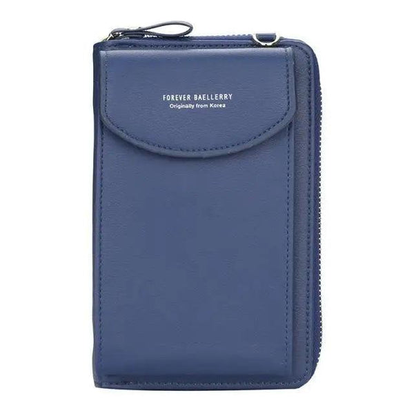 Dazzling Women Wallet Bags Big Card Holder Clutch Messenger Long Shoulder Straps - Trendy Designer Female Clutch Cross Body Bag