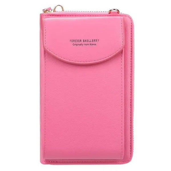 Dazzling Women Wallet Bags Big Card Holder Clutch Messenger Long Shoulder Straps - Trendy Designer Female Clutch Cross Body Bag