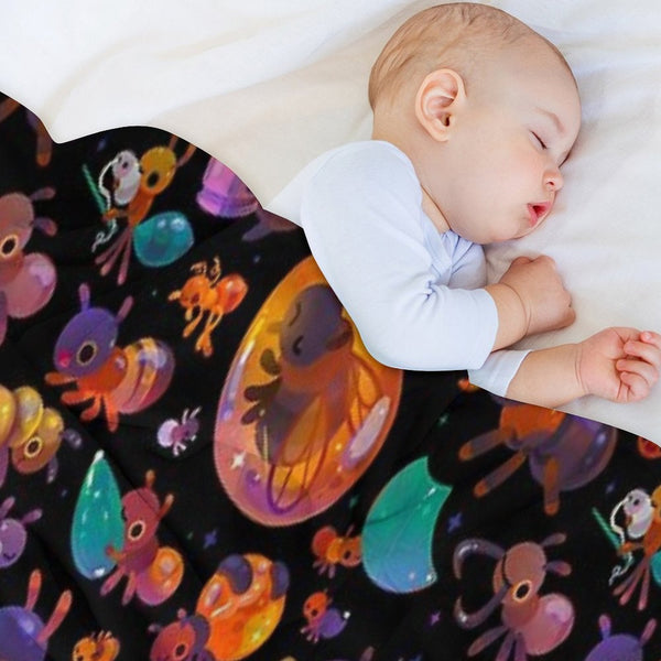 Ants Lightweight Throw Blanket