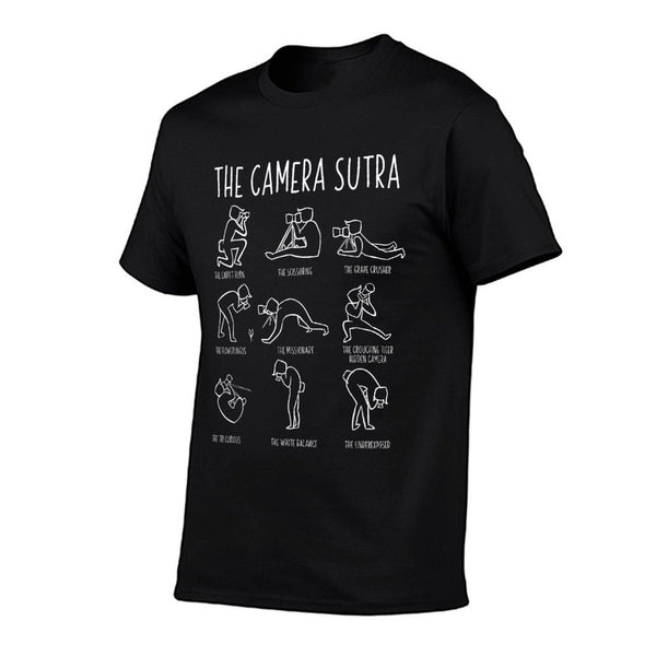 Funny Camera Sutra Photographer Photography Gift Men Women T-Shirt