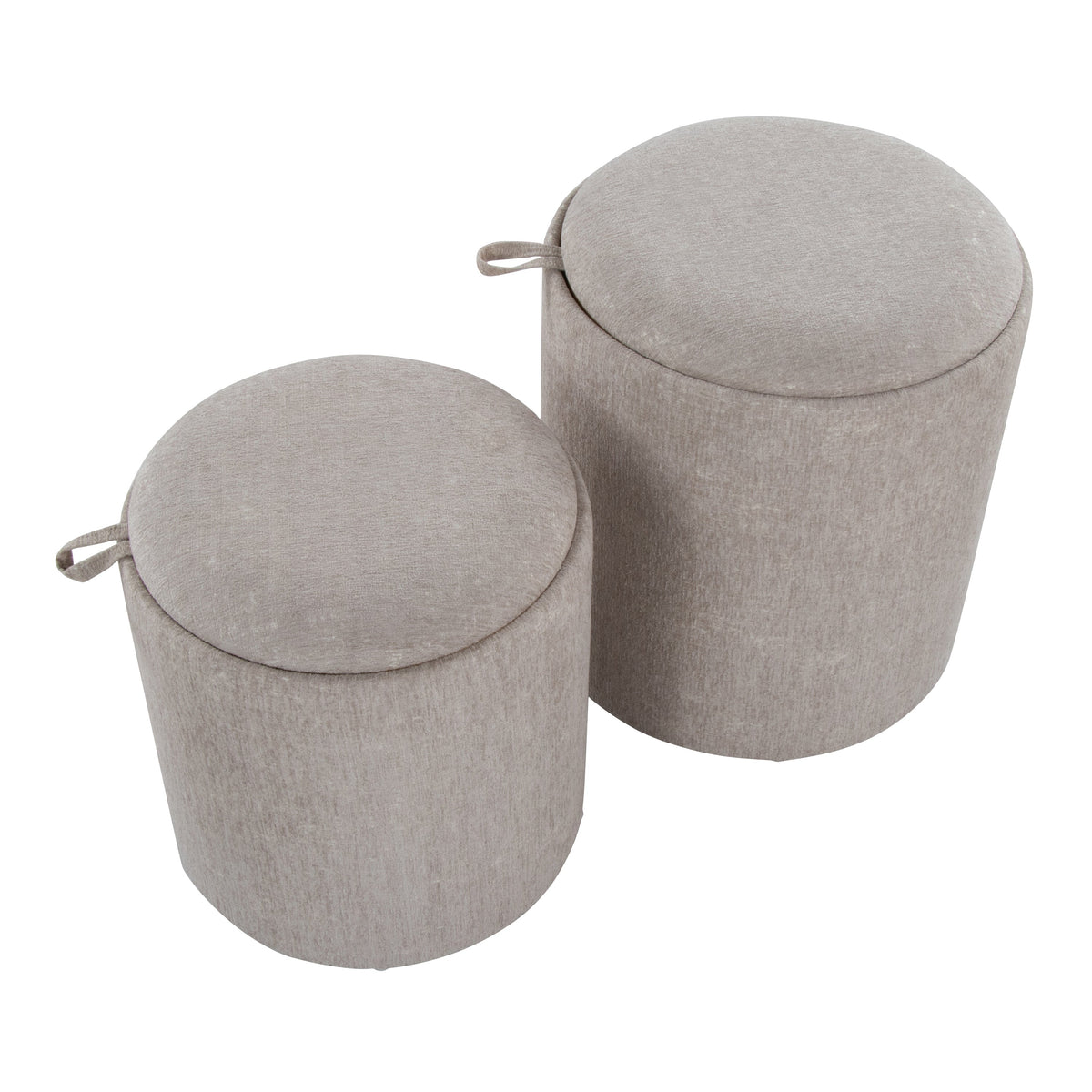 Contemporary Nesting Ottoman Set
