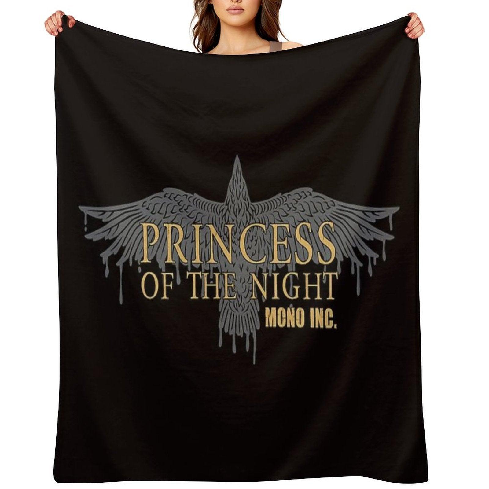 MONO INC. Princess Of The Night Throw Blanket