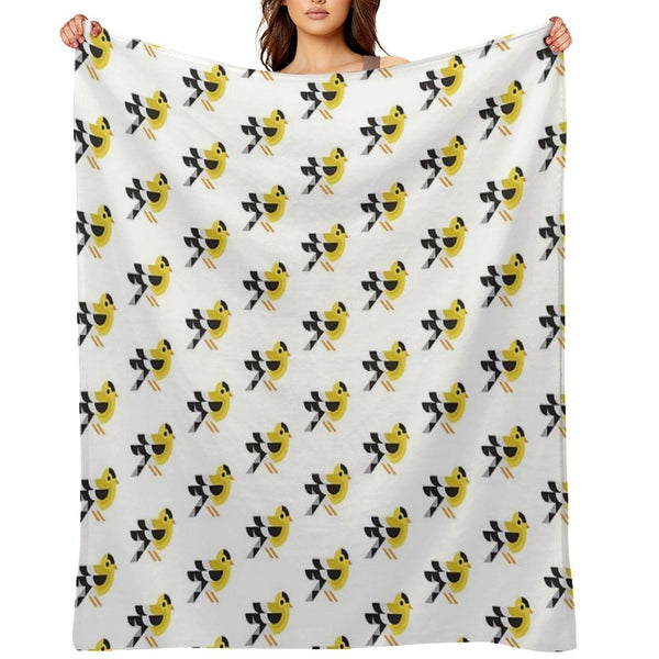 Goldfinch Anti-pilling Throw Blanket