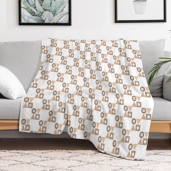 Seamless Pattern And Background Versatility Throw Blanket
