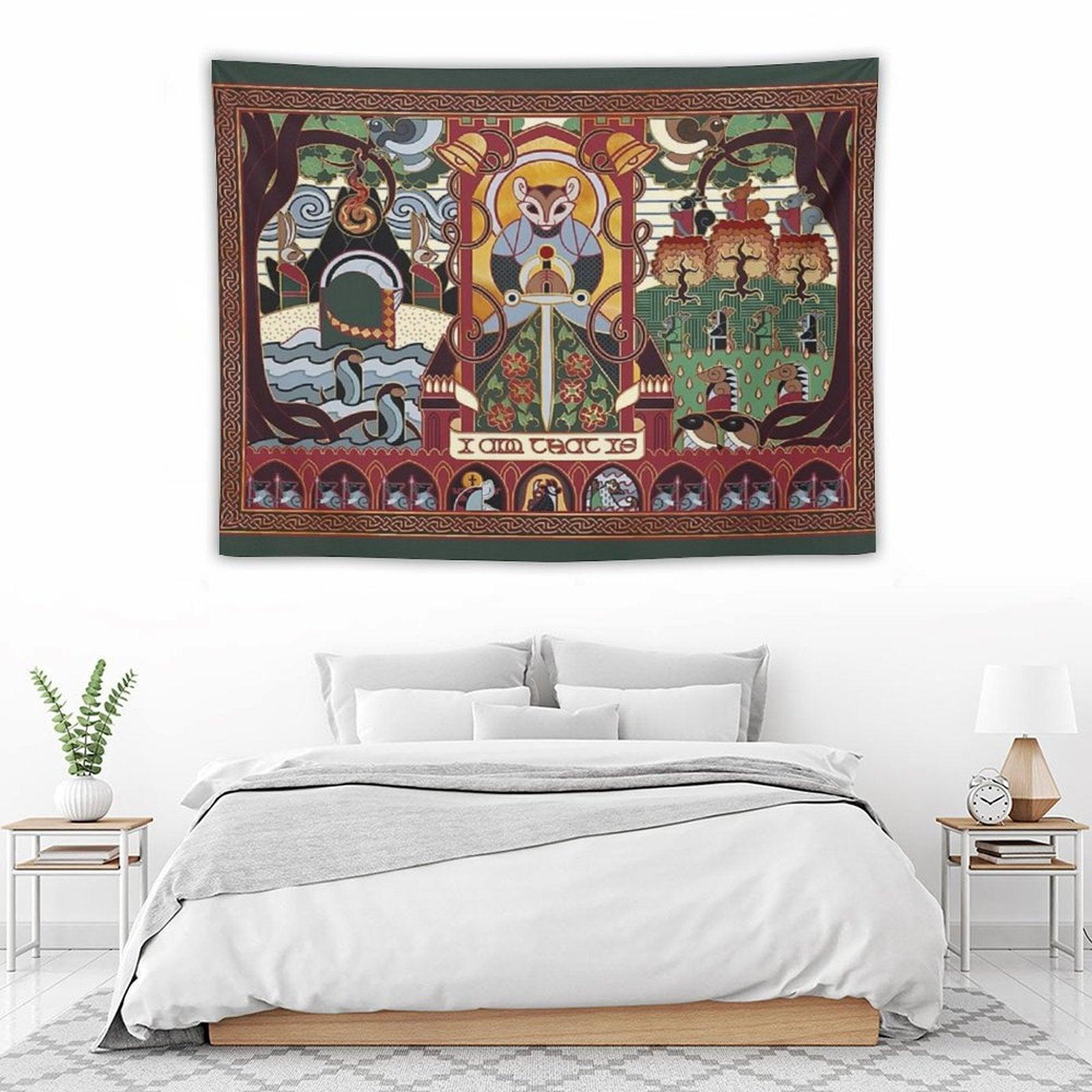 Redwall Tapestry - Martin The Warrior - I AM THAT IS Tapestry