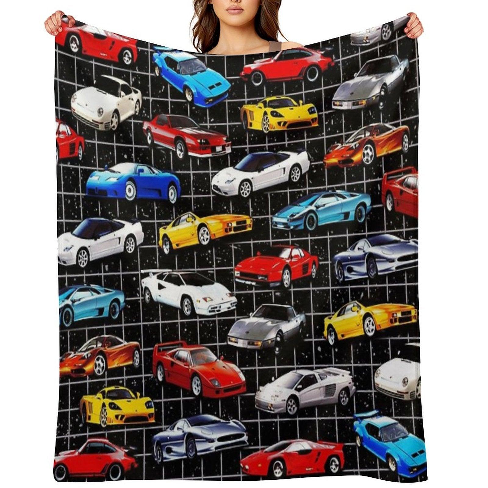 Dream Cars Throw Blanket