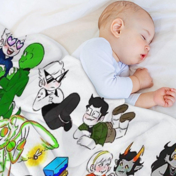 All The Character Throw Blanket
