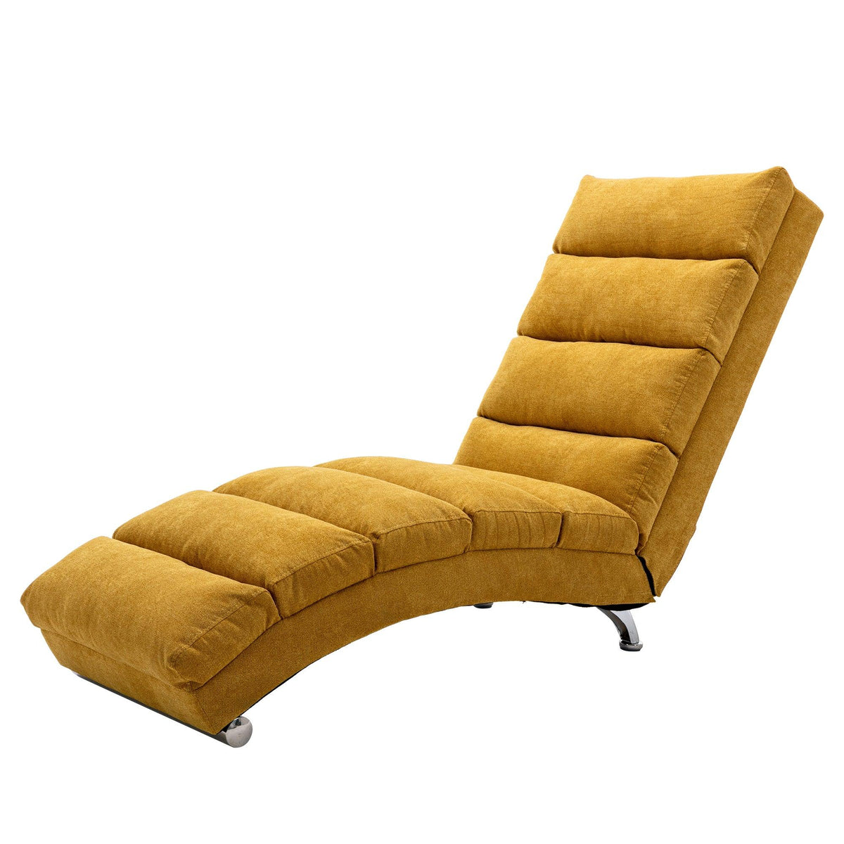 Linen Chaise Lounge Modern Message Chair