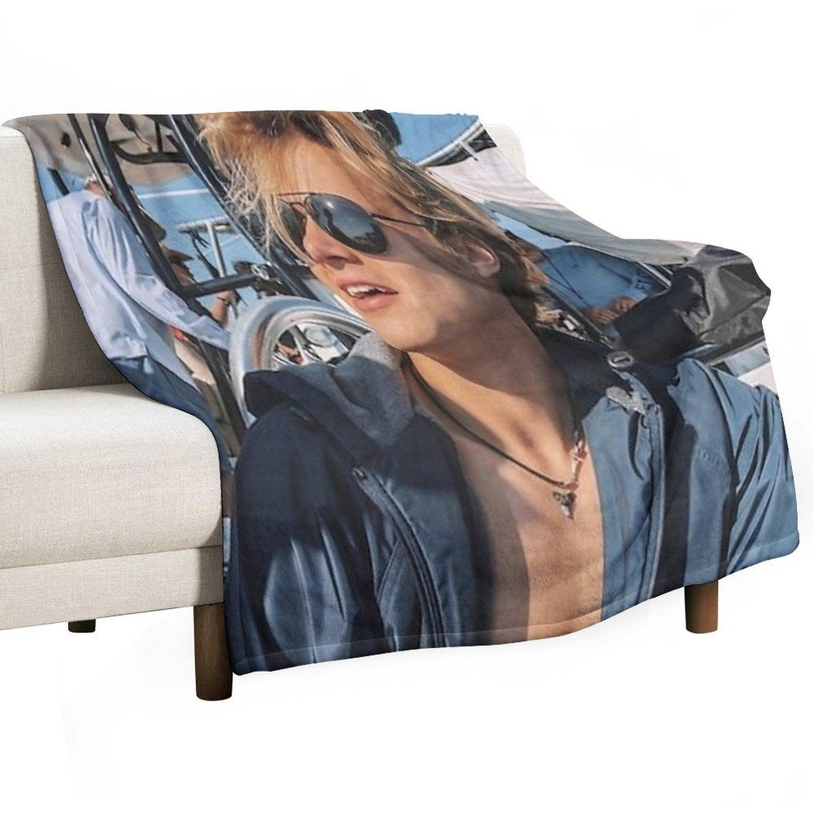 Rudy Pankow Throw Blanket