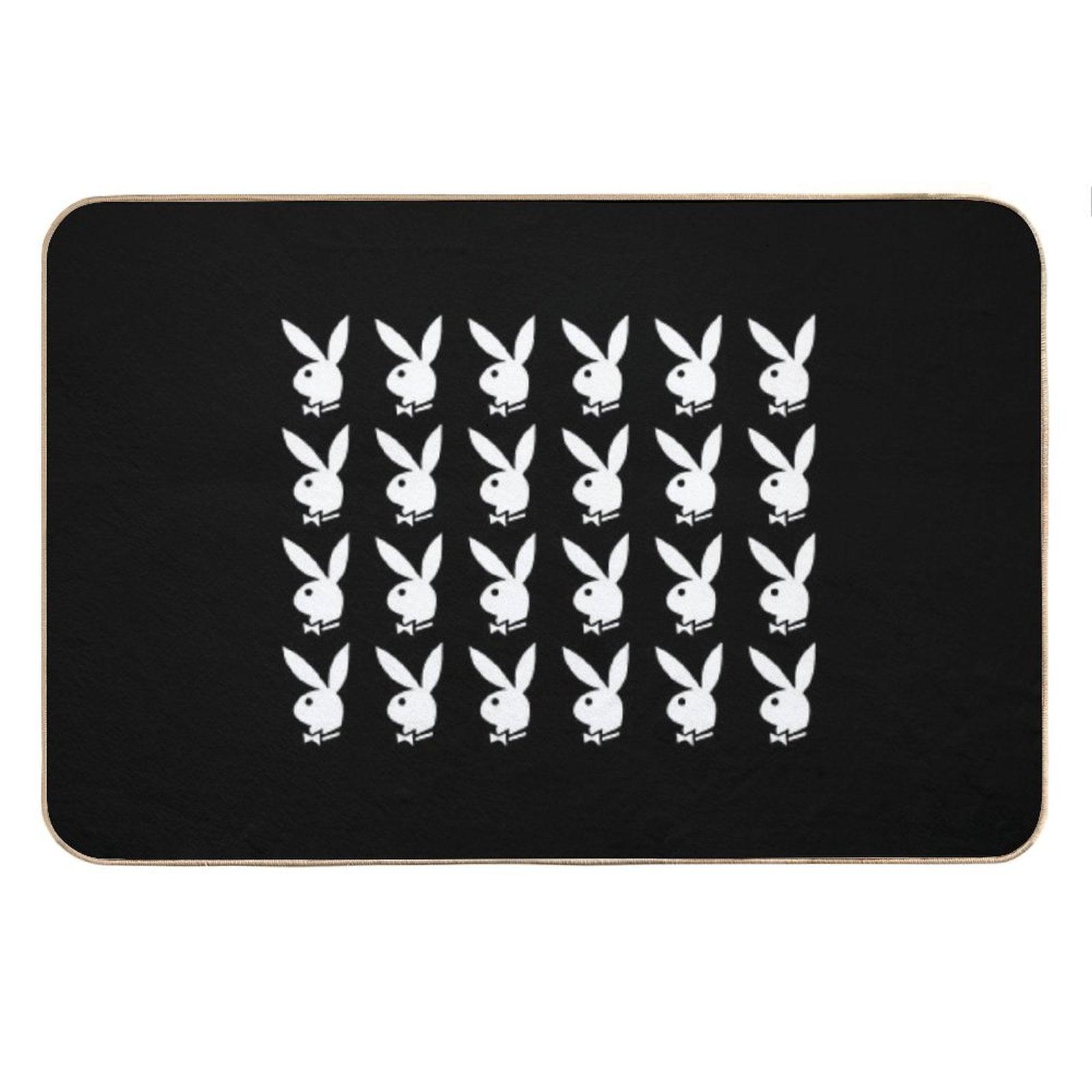Y2k Bunny Design Bath Mat