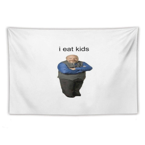Bertram Eats Kids Tapestry