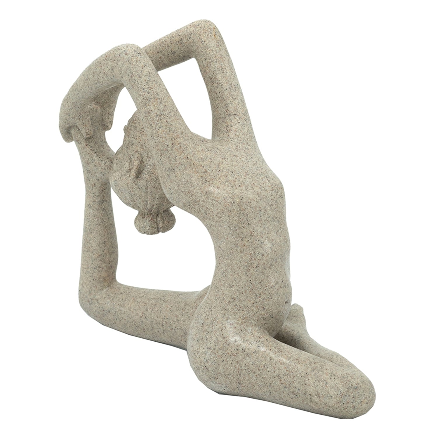 Yoga Figurine Sculptures for Home Decor — Meditative Statue Collection, Indoor Accents