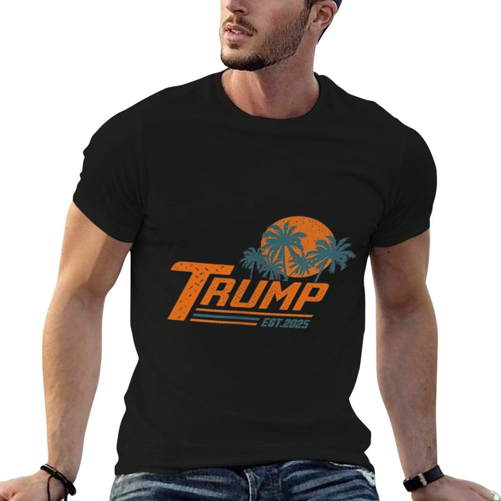 Funny Trump Retro Vintage (2 Side) Trump Merchandise  Affordable Price T-Shirt