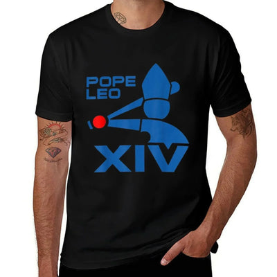 Da Pope Leo XIV Baseball  Slim-fit Cut T-Shirt