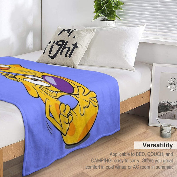 CatDog Quick-dry Throw Blanket