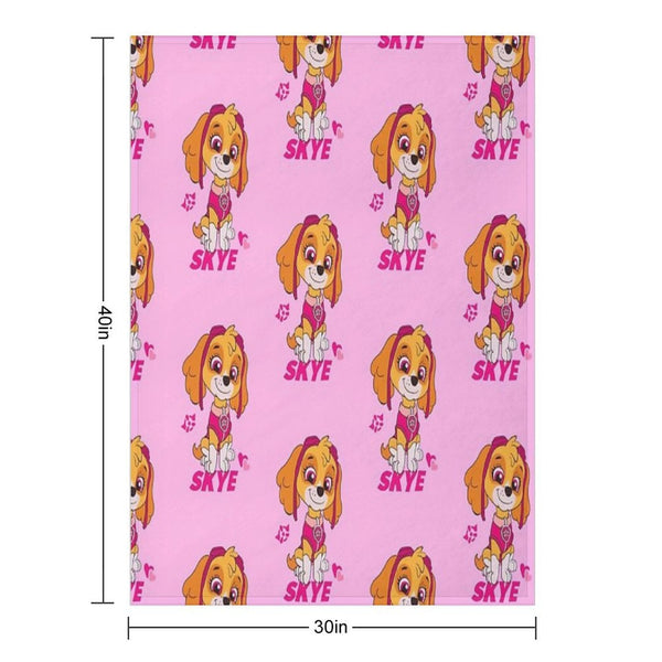 Skye Paw Patrol Gift-ready Throw Blanket