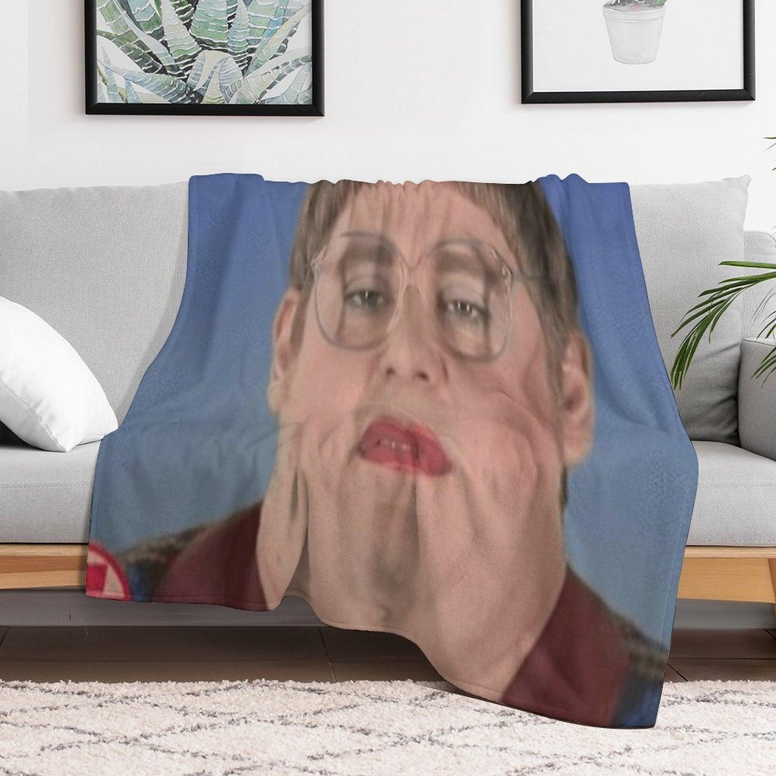 Tim And Eric News Throw Blanket