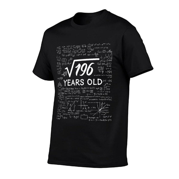 14 Birthday Boy Men Son Him Girl Funny Math 14th Birthday T-Shirt