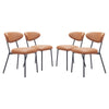 Rorun Dining Chair (Set of 4) Brown