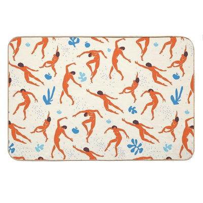 Dancers - Inspired by Matisse Bath Mat