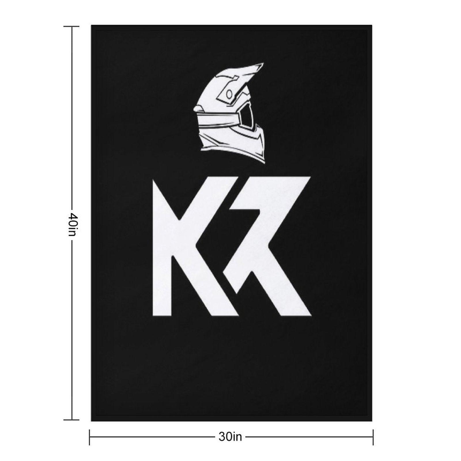 KR Motocross Throw Blanket