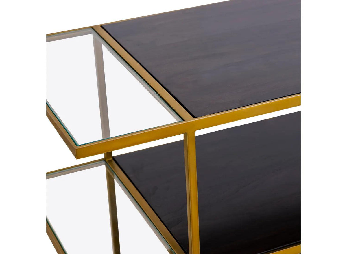 Carrick Console Table - Dark Mahogany