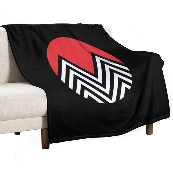 Black Lodge Lightweight Throw Blanket