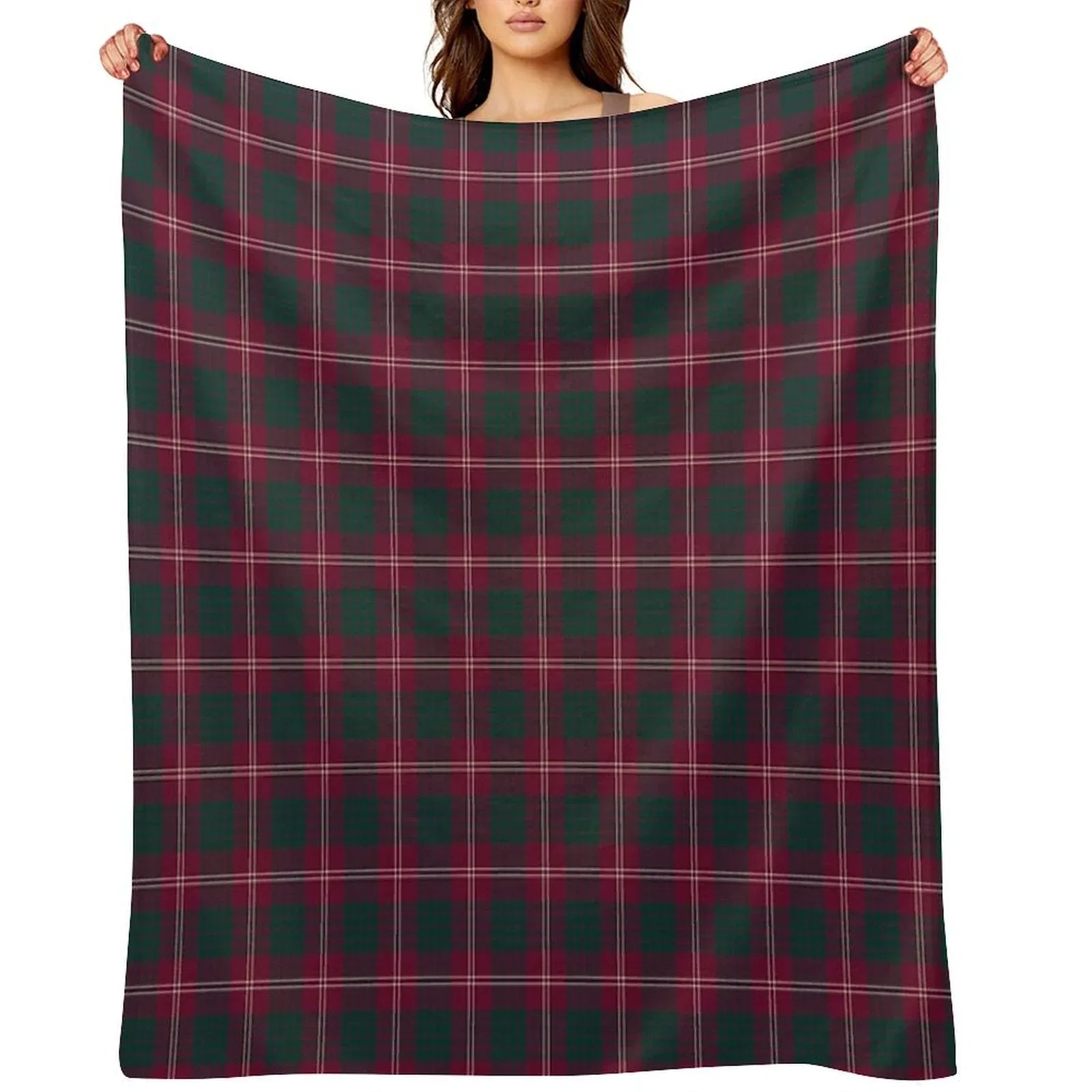 Clan Crawford Tartan Throw Blanket