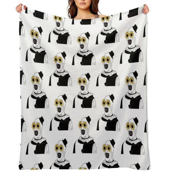Art The Clown - Terrifier Classic Throw Blanket