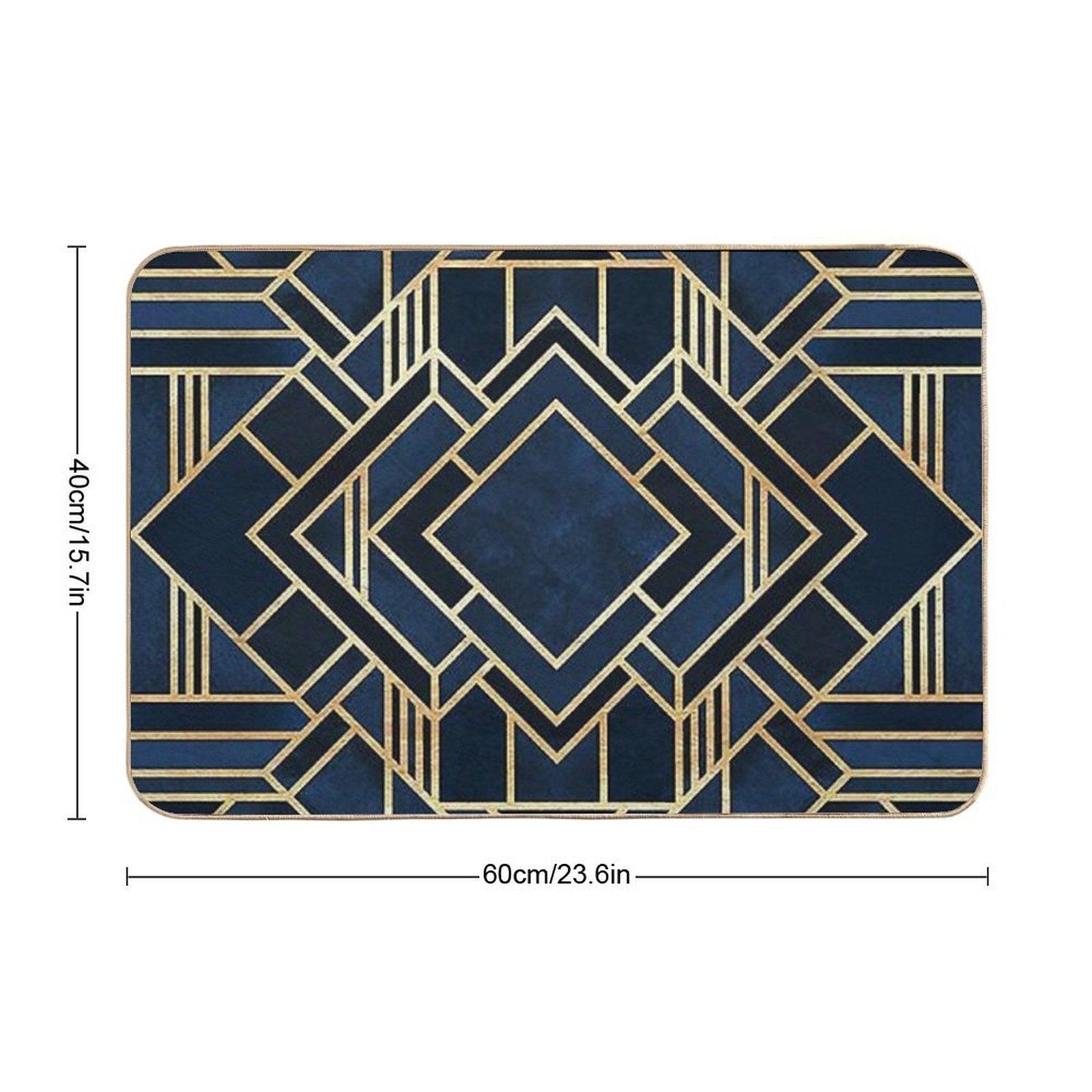 Art Deco Bath Mat