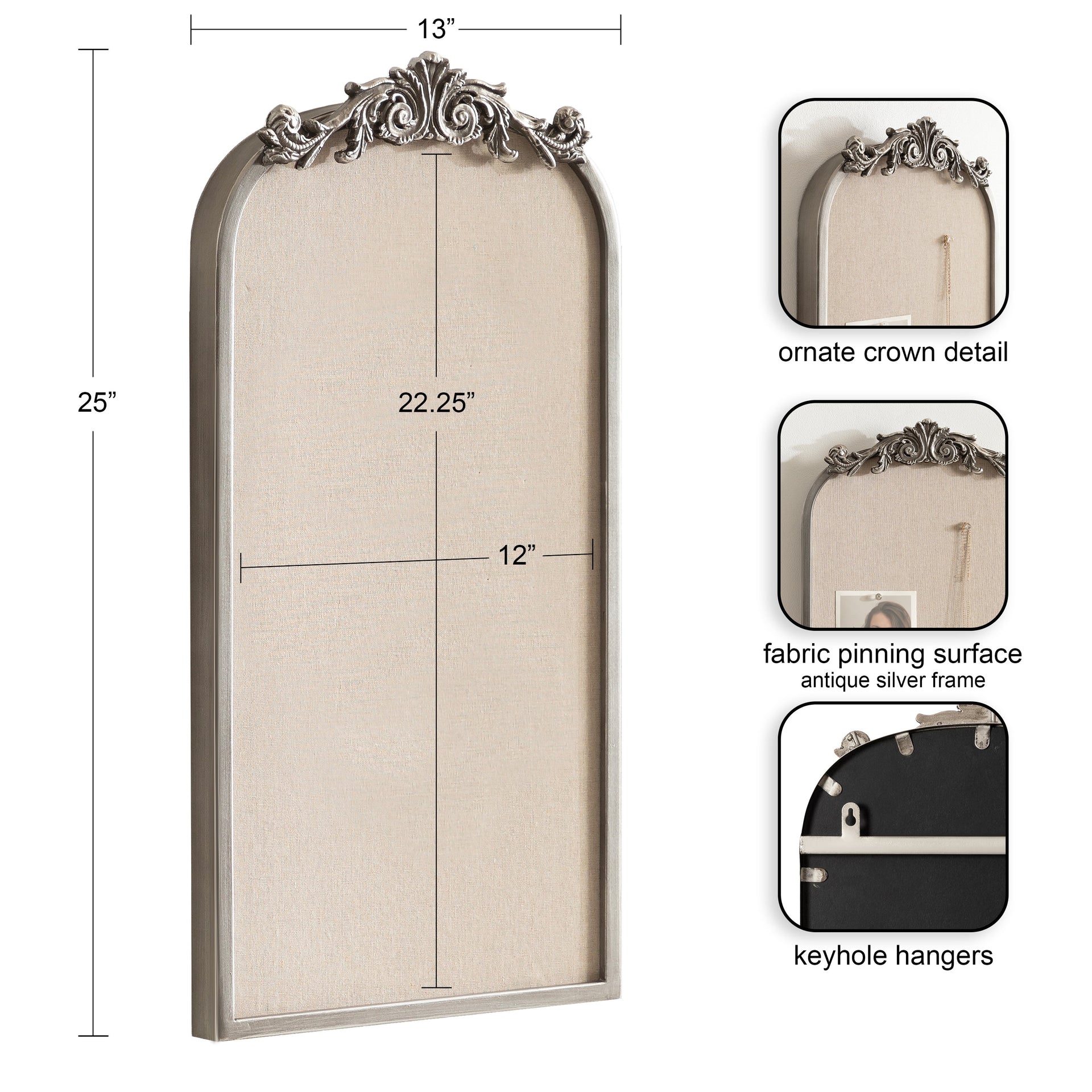 Arendahl Arch Framed Pinboard