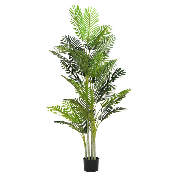 78.5' Artificial Palm Tree With Pot, Set of 2