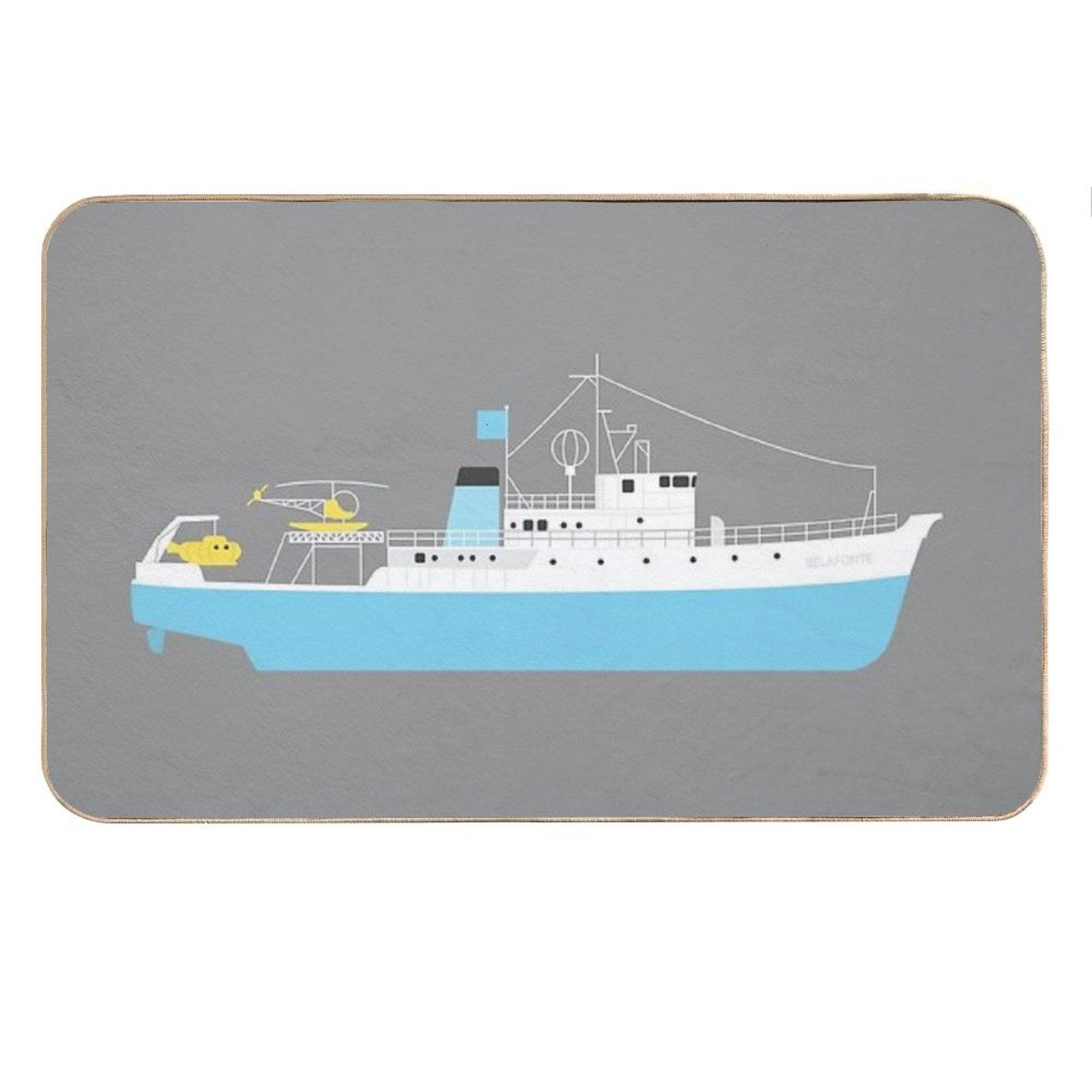 Life Aquatic by Steve Zissou - The Belafonte Bath Mat