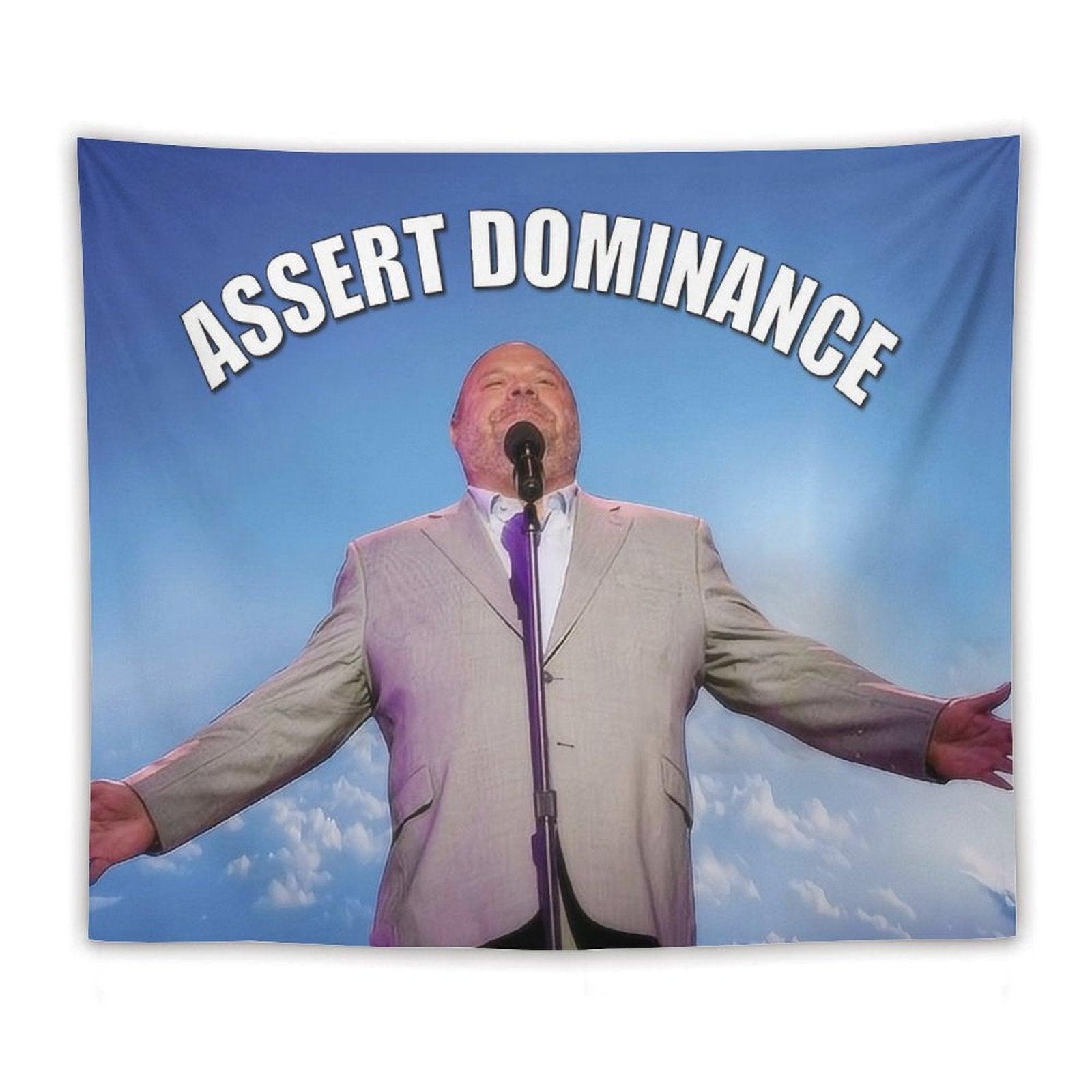 Superior Betram Assert Dominance Tapestry