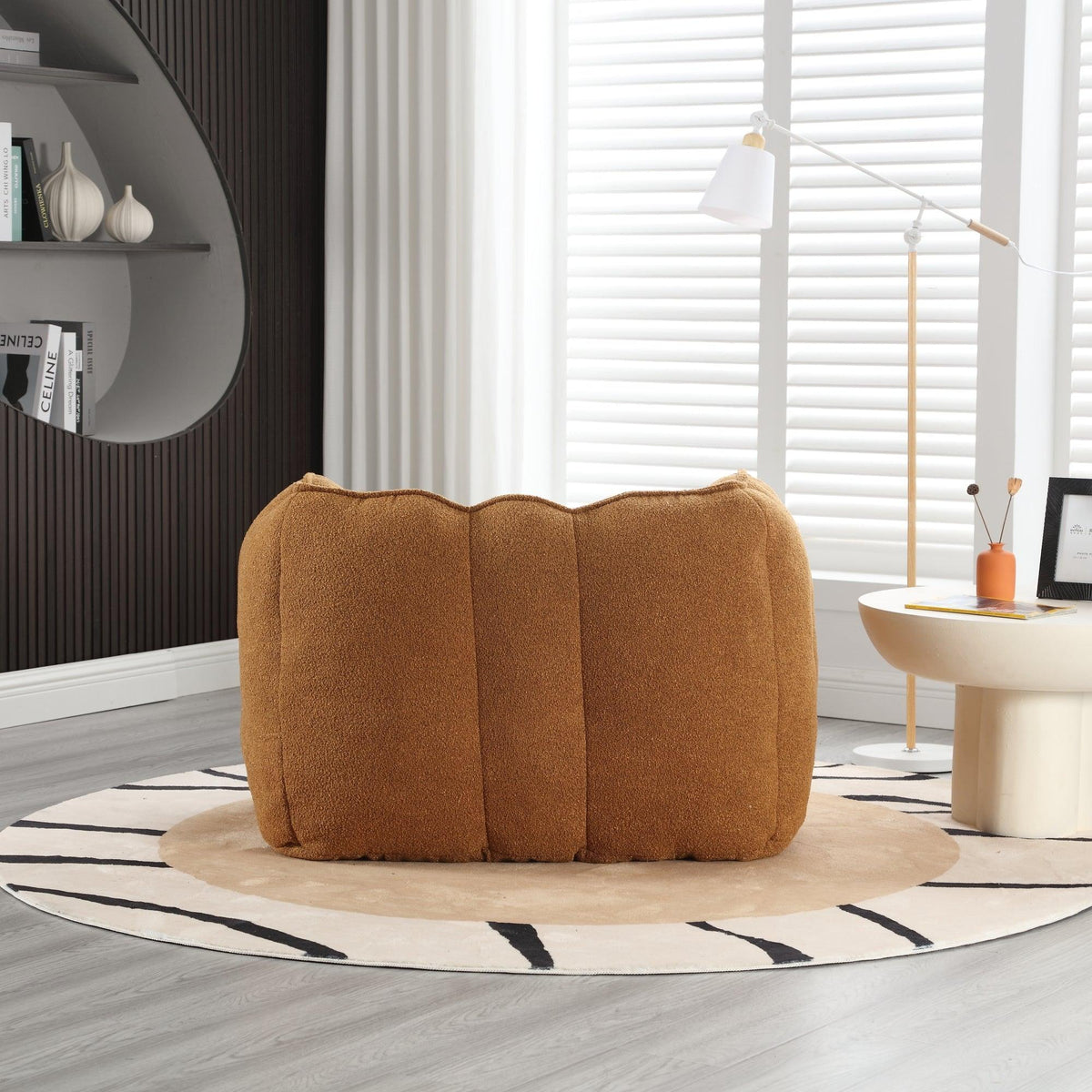 Soft Bean Bag Chair with High Resilient Foam
