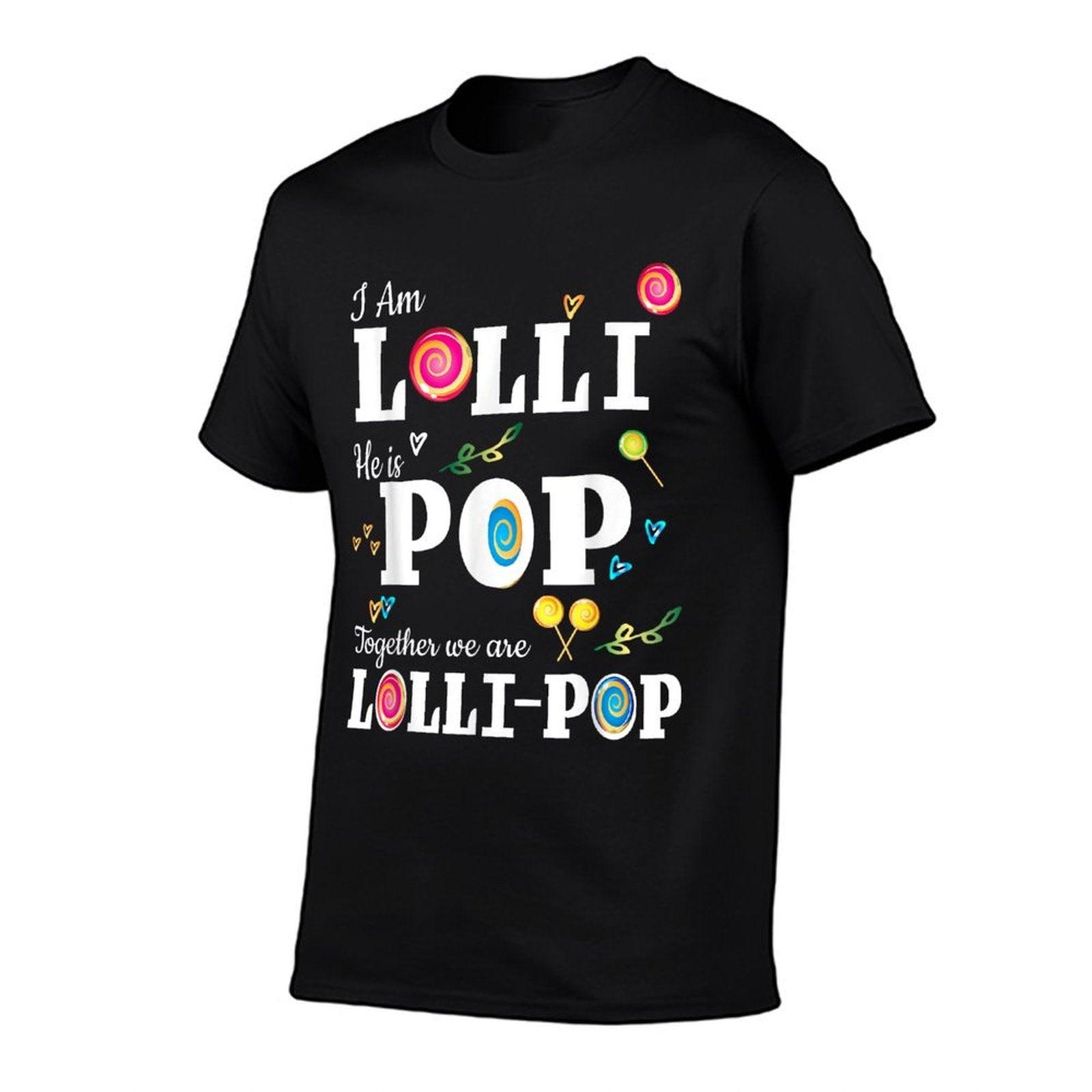 Funny Lolli Pop Lollipop Grandmother Grandfather Shirt Gift T-Shirt
