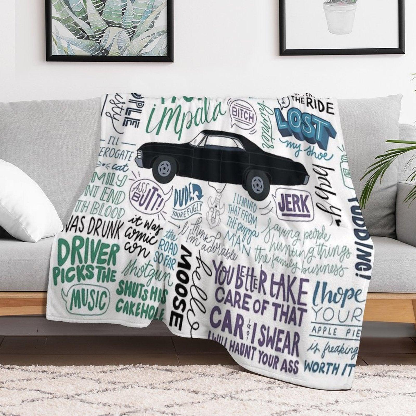 Supernatural Throw Blanket