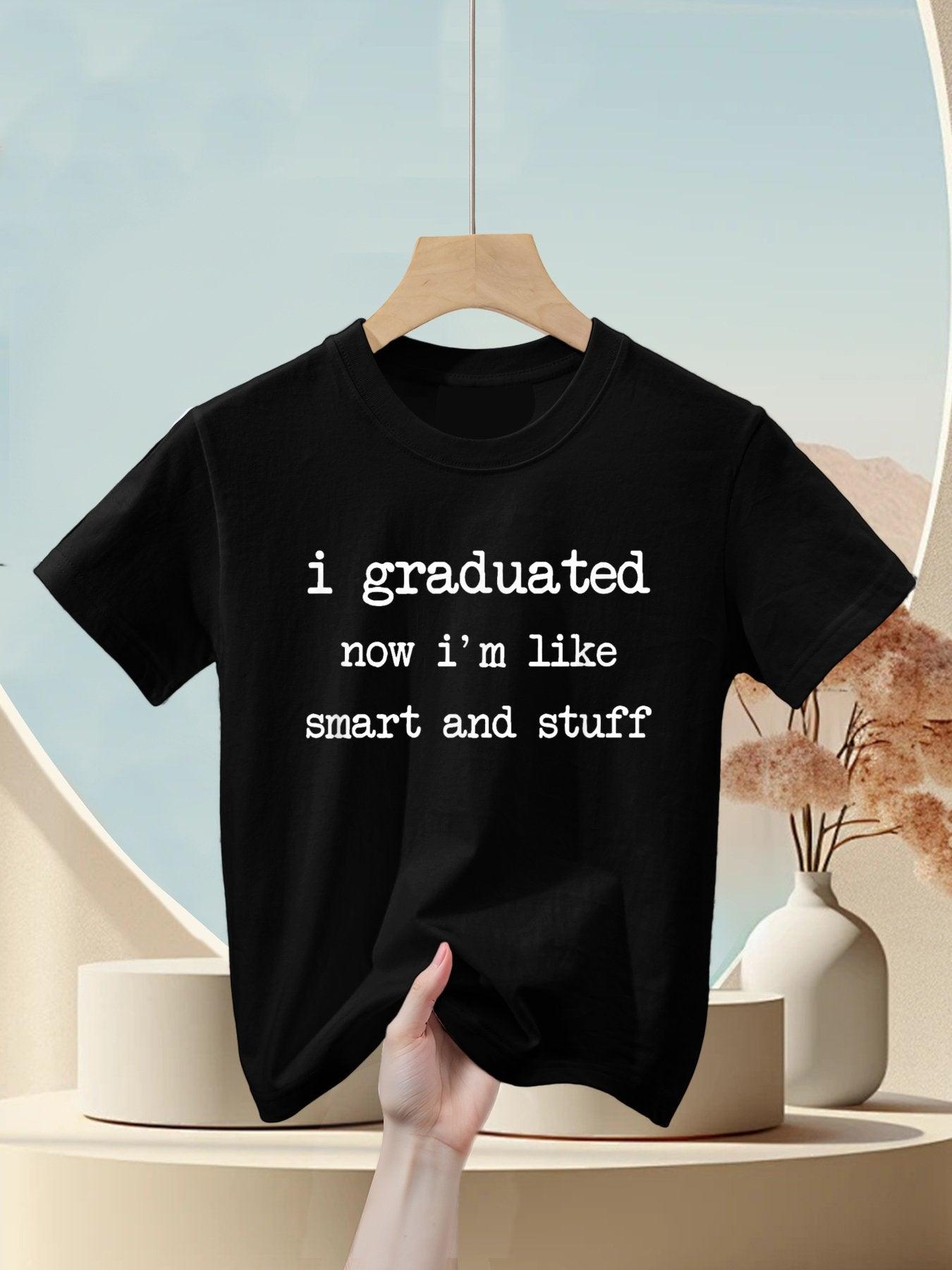Funny College High School Graduation Gift Senior 2019 Kids T-Shirt