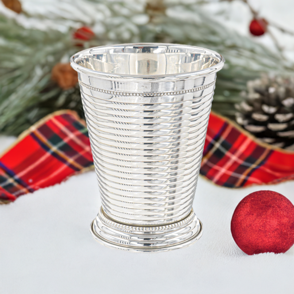Fluted Silver Julep Cup
